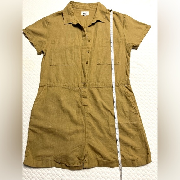 Pact Organic The Harbour Romper in Fennel Hemp/ Cotton Lightweight 
Size Medium - Picture 5 of 7